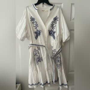 Eliza J 18W embroided dress